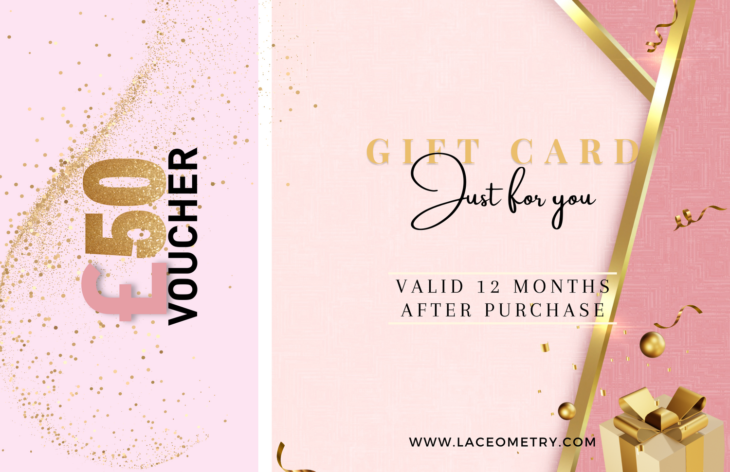 Laceometry Gift Card